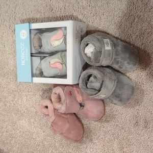 Baby Shoe Bundle (Ugg, Robeez and See Kai Run)